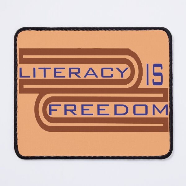 Item preview, Literacy Is Freedom designed and sold by Mayelshehawy.
