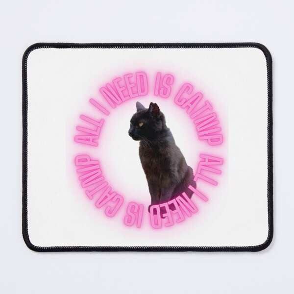 Item preview, ALL I NEED IS CATNIP - CATNIP- CAT PATTERNS designed and sold by boomantique.
