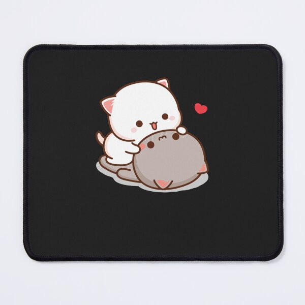 Item preview, Peach and Goma Mochi Cat Love Classic designed and sold by kryslhybatt.
