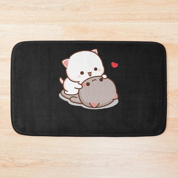 Item preview, Peach and Goma Mochi Cat Love Classic designed and sold by kryslhybatt.