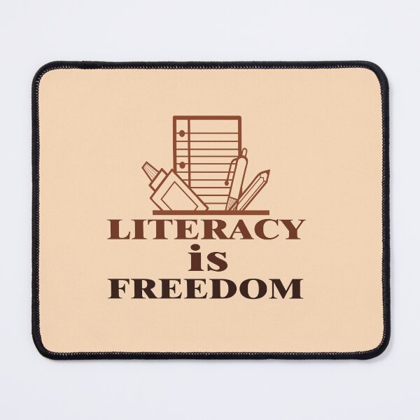 Item preview,  Literacy Is Freedom designed and sold by Mayelshehawy.