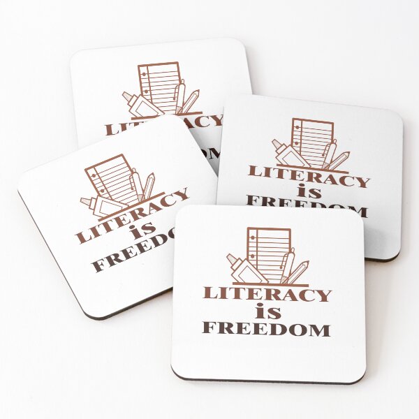 Item preview,  Literacy Is Freedom designed and sold by Mayelshehawy.