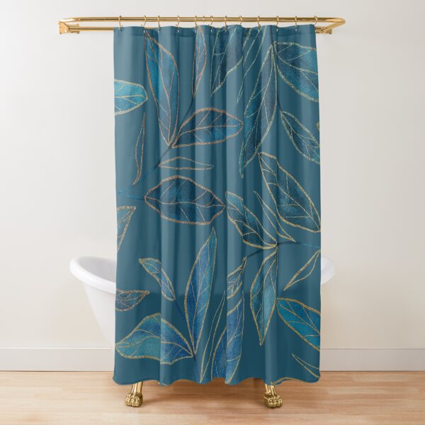 Falling Leaves #5 Shower Curtain