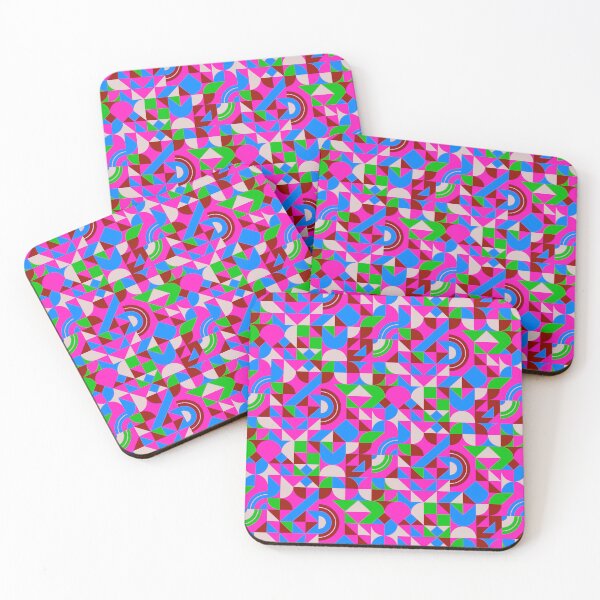 Item preview, geometric colorful patterns conceptual Art - Abstract Neo Geo graphic design designed and sold by Design Repo.