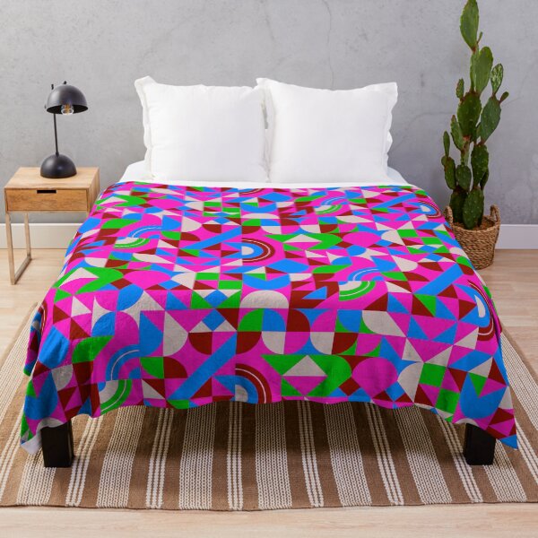 Item preview, geometric colorful patterns conceptual Art - Abstract Neo Geo graphic design designed and sold by Design Repo.