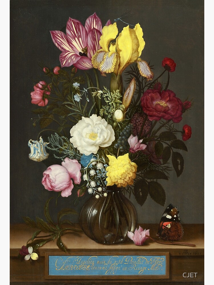Tableau Fleurs et Plantes Nature Morte aux Fleurs dans un Vase