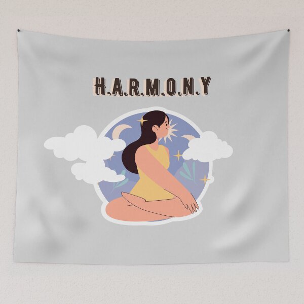 Item preview, Harmony doing yoga designed and sold by Weather gifts .