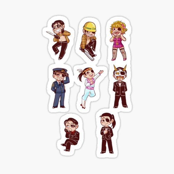 Majima Goro Sticker Sheet Sticker