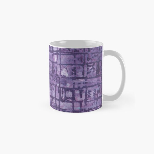 Texture Text Tower Classic Mug