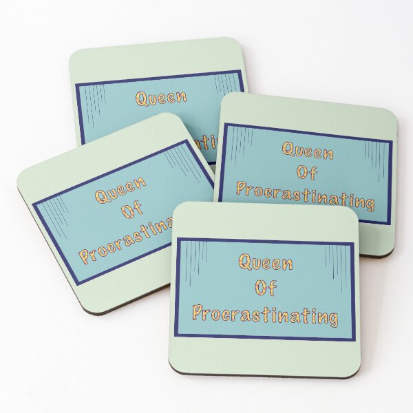 Item preview, Queen of procrastinating designed and sold by Midastic.
