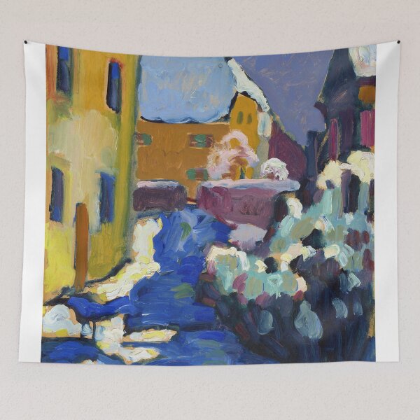 Item preview, Wassily Kandinsky  Cemetery and rectory in Kochel  designed and sold by TeeARTHY.