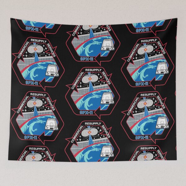 Item preview, NASA/SpaceX Commercial Resupply Services CRS-11 (SpX-11) Mission Patch designed and sold by bobbooo.