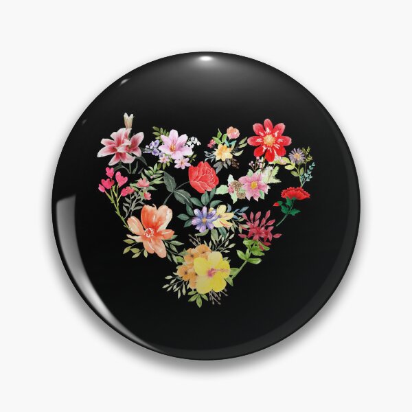 Item preview, I love Hobby Vocation Heart Flowers designed and sold by imhae.