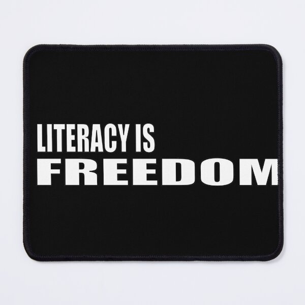 Item preview,  Literacy Is Freedom designed and sold by Mayelshehawy.