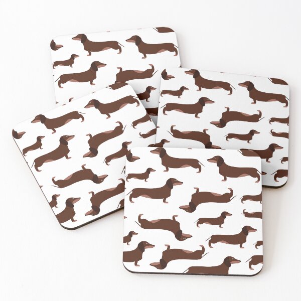 Item preview, Chocolate dachshunds designed and sold by Daridara.