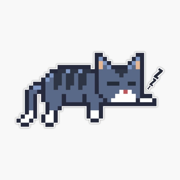 Kitten Pixel Art – BRIK