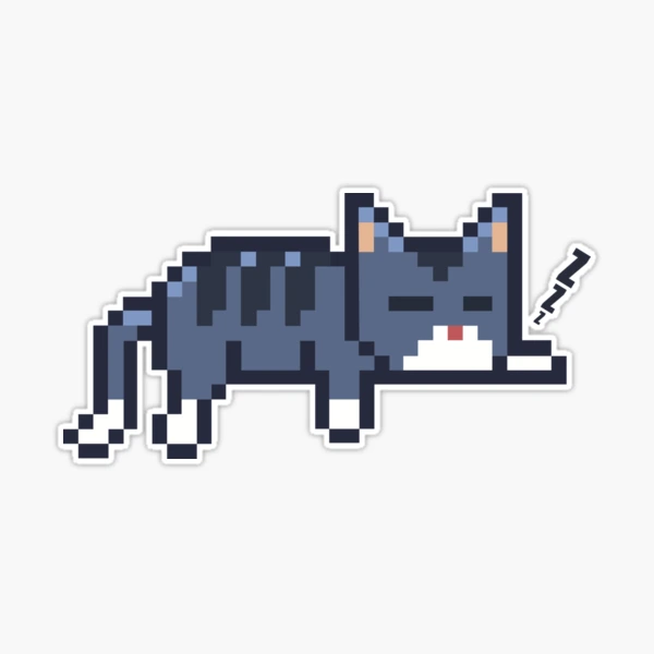 catwheezie على X: I'm definitely a noob at pixel art, but what do we think  of this? She's 32x32.  / X