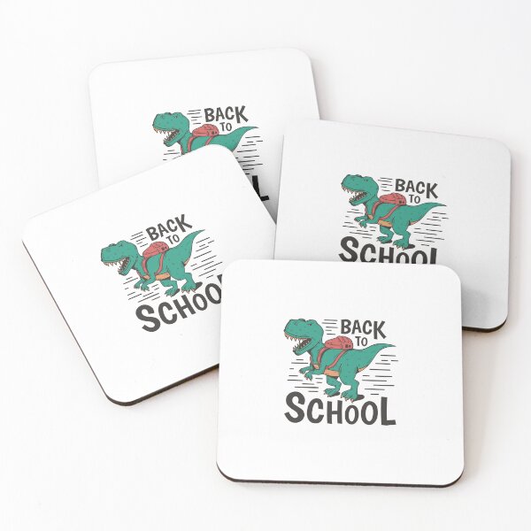 Item preview, t-rex-dinosaur-back-to-school-t-shirt-design designed and sold by JAMALSTORE92.
