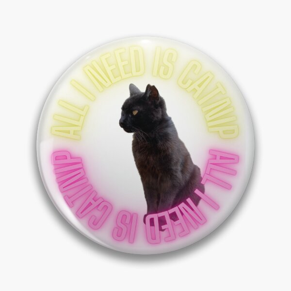 Item preview, All I need is catnip - catnip - cat patterns designed and sold by boomantique.