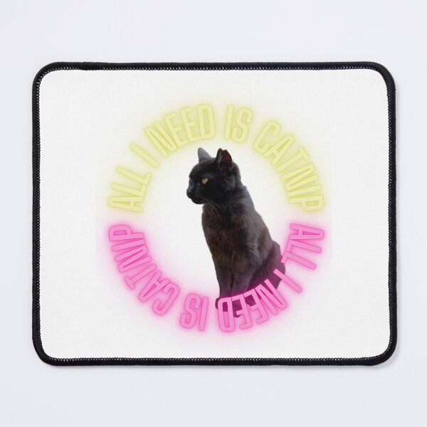 Item preview, All I need is catnip - catnip - cat patterns designed and sold by boomantique.