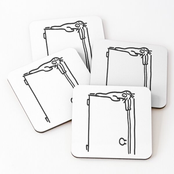 Item preview, door cat designed and sold by parkspurr.