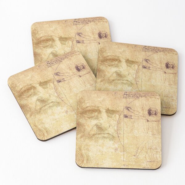 Item preview, Leonardo Da Vinci Self Portrait designed and sold by ArtHistoryLover.
