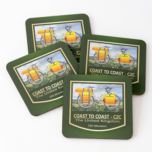 Item preview, Coast to Coast Cycle Route - C2C (bike2) designed and sold by curranmorgan.