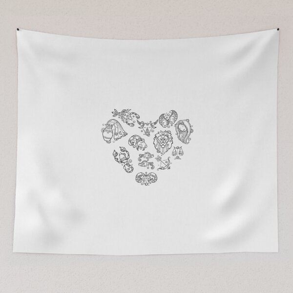 Item preview, I love Hobby Vocation Heart Horoscopes designed and sold by imhae.