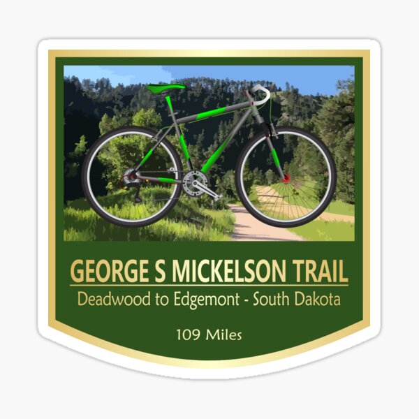 Item preview, George S Mickelson Trail (bike2) designed and sold by curranmorgan.