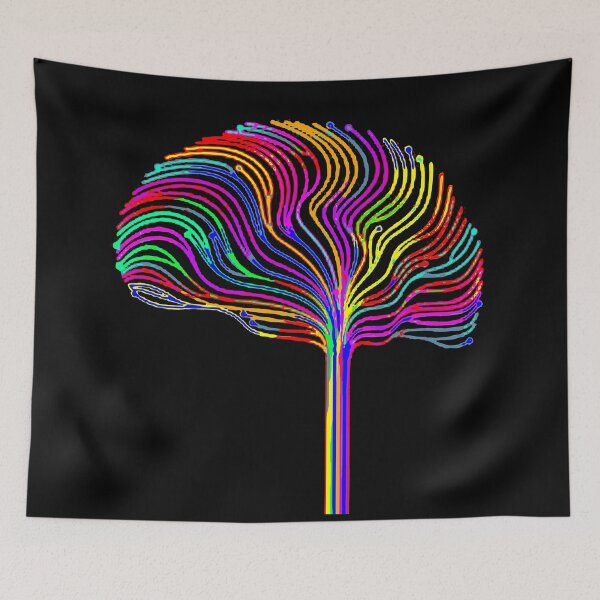 Item preview, Color electric brain designed and sold by DrTigrou.
