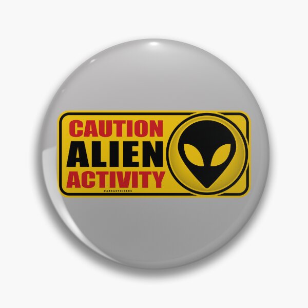 Item preview, Caution Alien Activity - Signal designed and sold by AreaStickers.