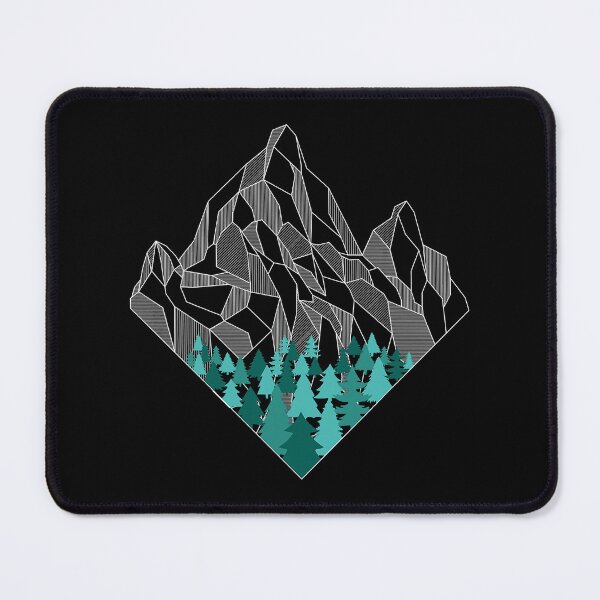 Item preview, Minimal Mountains Geometry Outdoor Hiking Nature designed and sold by BennetJaco.