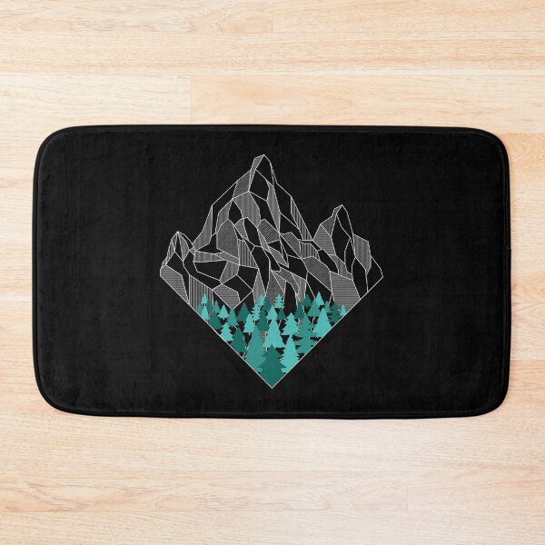 Item preview, Minimal Mountains Geometry Outdoor Hiking Nature designed and sold by BennetJaco.