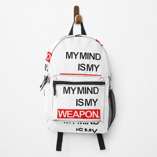 Item preview, My mind is my weapon designed and sold by Touaguine Salah Eddine.