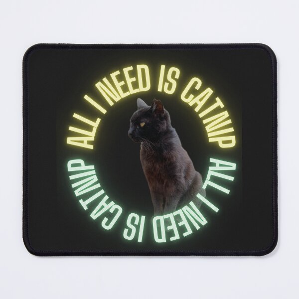 Item preview, All I need is catnip - blackcat - catnip designed and sold by boomantique.