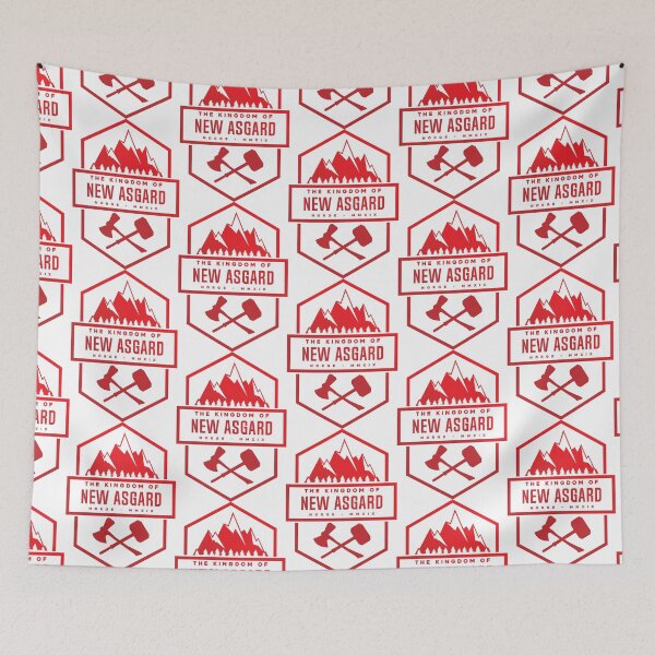 Item preview, New Asgard Red Art designed and sold by Primal Mistry.