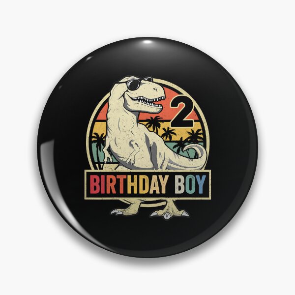 Item preview, 2 Year Old 2nd Birthday Boy T Rex Dinosaur designed and sold by MalloWilli.