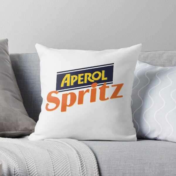 Aperol Spritz Throw Pillow