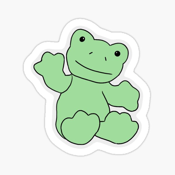 Item preview, Spring green frog  designed and sold by kgbbrd.