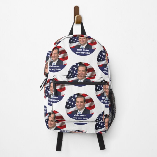 Item preview, This Man Ate my Son Sticker | Funny Sticker | Ted Cruz Sticker | Sticker for Laptop | Funny Sticker designed and sold by yeodesign ⭐⭐⭐⭐⭐.