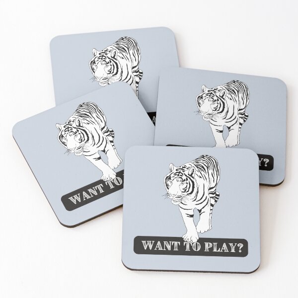 Item preview, Tiger design lets people know you are looking for someone to play with. You are looking for a good fun time.  designed and sold by tranquilbeach.