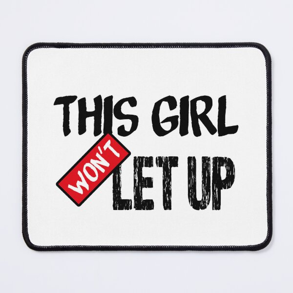 Item preview, This Girl won’t let up for runner & running motivation  designed and sold by TheLuckyShirts.