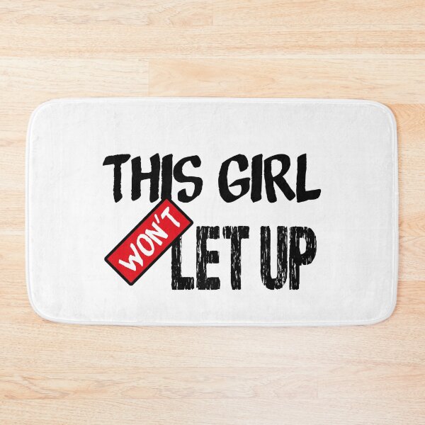 Item preview, This Girl won’t let up for runner & running motivation designed and sold by TheLuckyShirts.