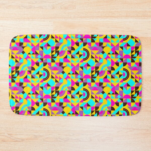 Item preview, geometric colorful patterns conceptual Art - Abstract Neo Geo graphic design designed and sold by Design Repo.