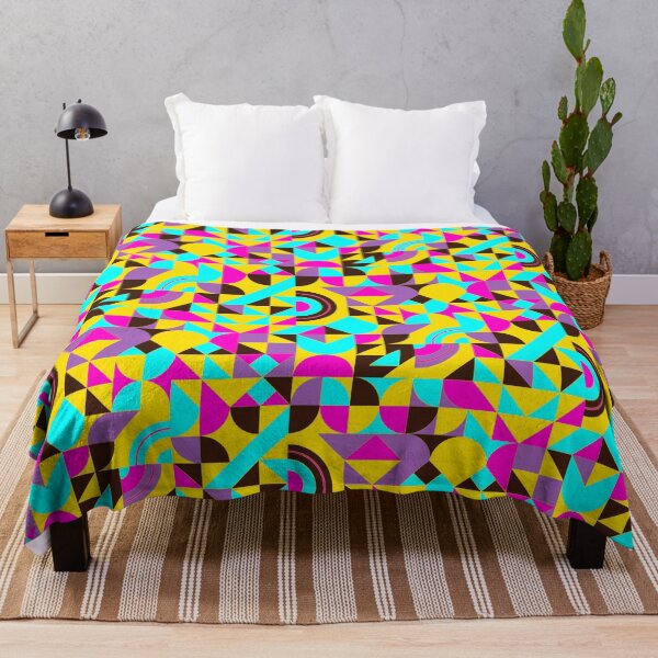 Item preview, geometric colorful patterns conceptual Art - Abstract Neo Geo graphic design designed and sold by Design Repo.
