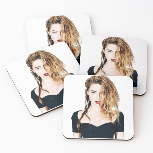 Item preview, Amber Heard - Watercolour  designed and sold by raloinn.
