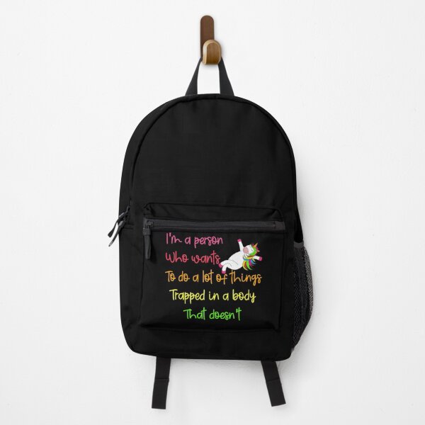 Item preview, Funny Lazy Unicorn: I'm A Person Who Wants To Do A Lot Of Things,Lazy Unicorn Quote designed and sold by AMINE ★★★★★.