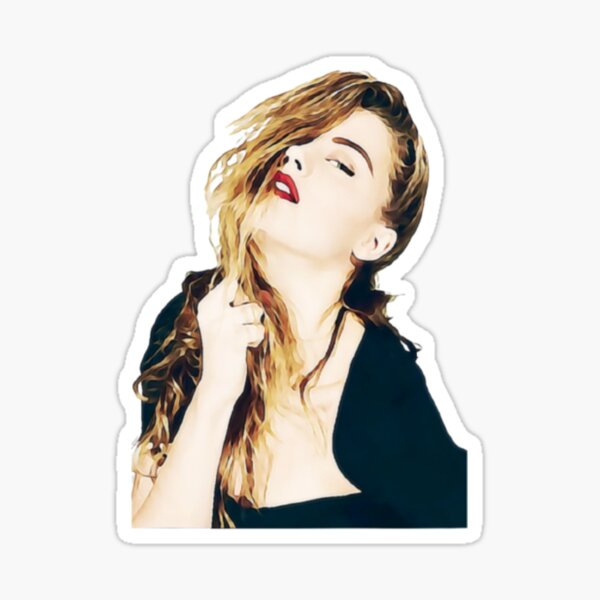 Amber Heard Sticker 