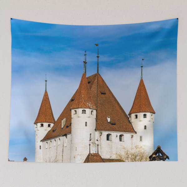 Item preview, Old castle Thun on Thunersee in Switzerland, HD quality designed and sold by Alexander Sorokopud.
