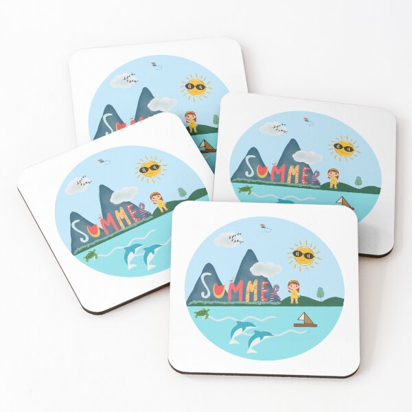 Item preview, Summer vacation on a beach designed and sold by mark-taylor.